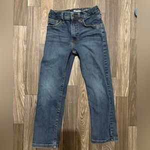 Wrangler Classic Straight Slim Fit Adjustable Waist Jeans